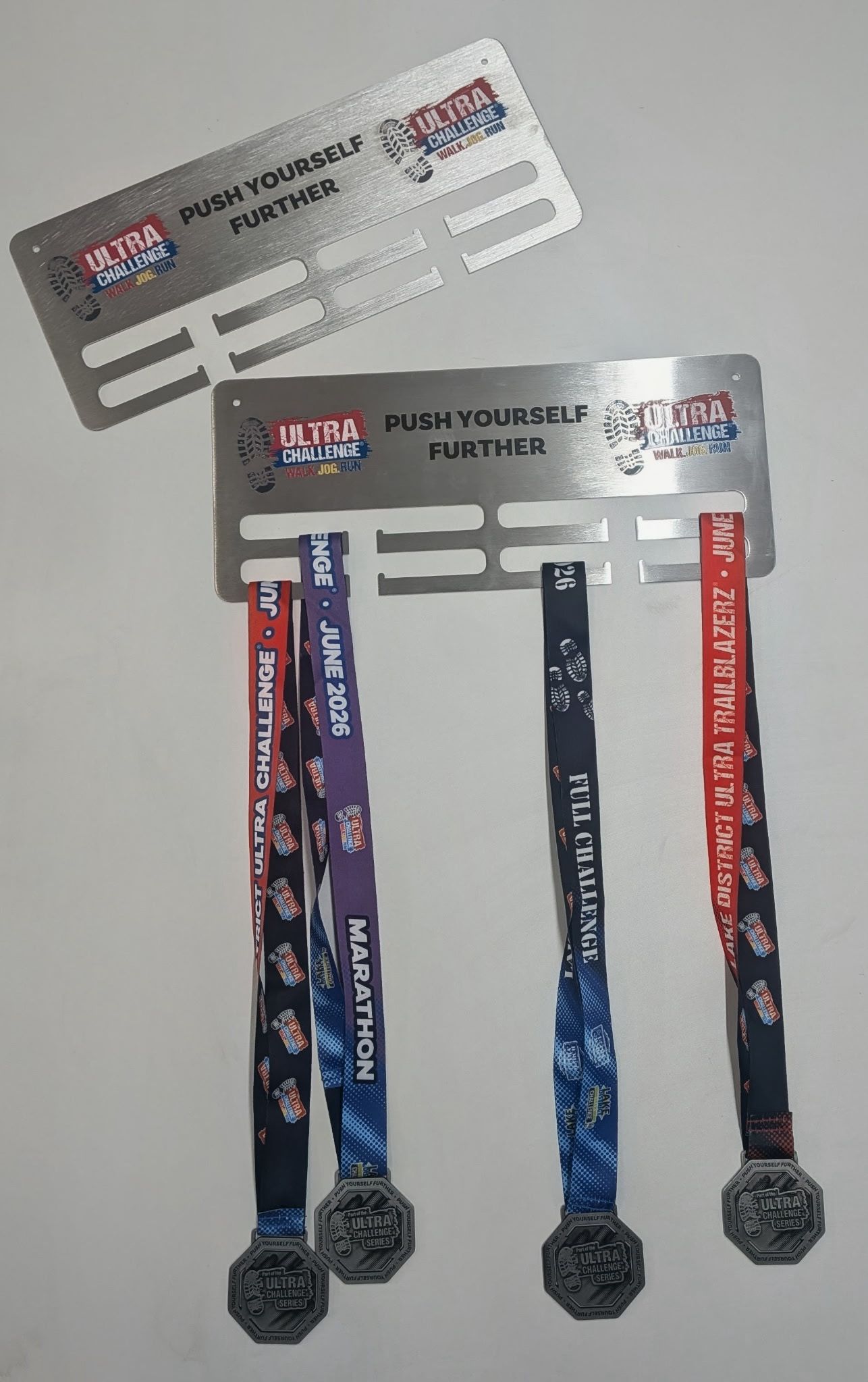 NEW Ultra Challenge Medal Hanger